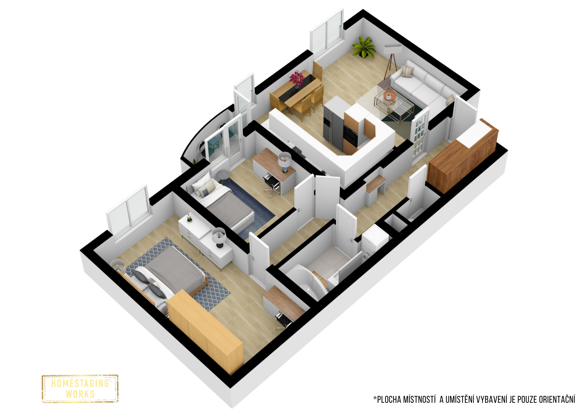 Půdorys nemovitosti k prodeji Svitavy od realitní kanceláře Property Experts