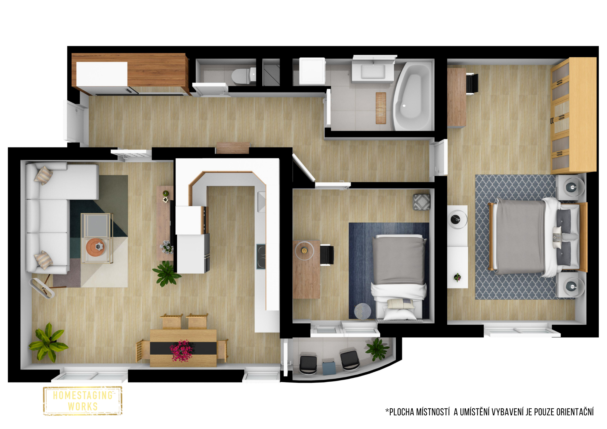 Půdorys nemovitosti k prodeji Svitavy od realitní kanceláře Property Experts